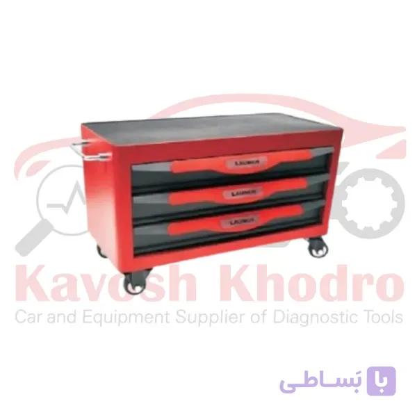 میز ابزار 3 کشو به همراه 60 پارچه ابزار SMARTSAFE / LAUNCH -TT60