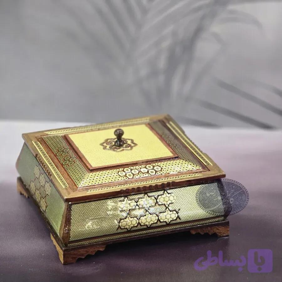 شکلات خوری 4 گوش سیمی — تصویر 1