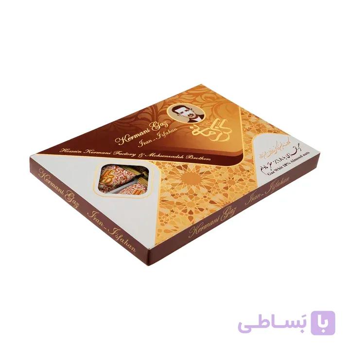 گز لقمه مخلوط پسته و بادام 18 درصد – 200 گرم — تصویر 1