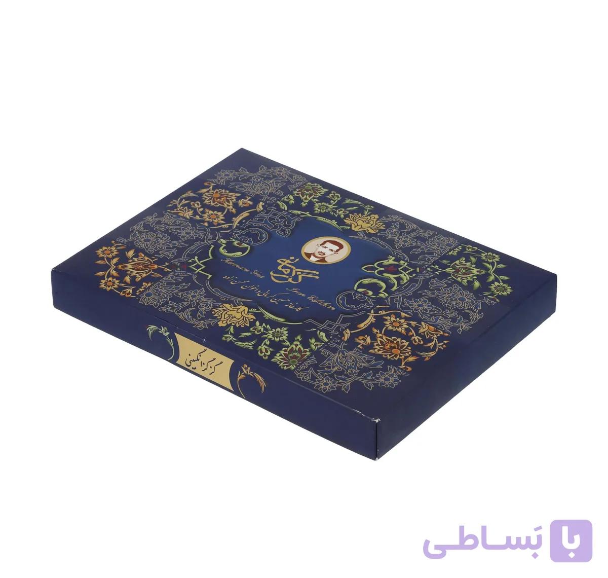گـز لقمه پسته 40 درصد فوق ممتاز انگبینی جعبه مقوایی – 250 گرم — تصویر 1