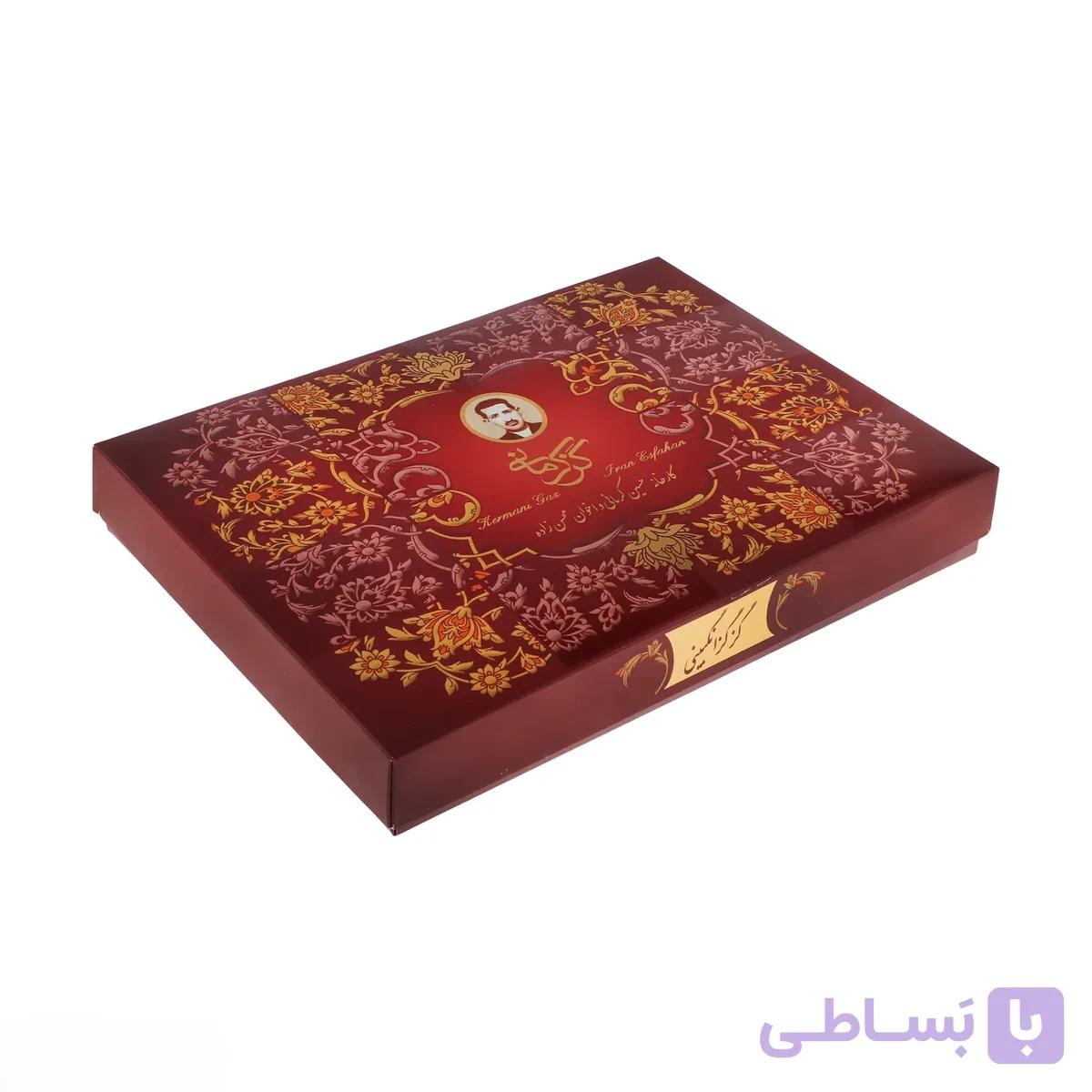گز آردی بادام 40 درصد فوق ممتاز انگبینی – جعبه مقوایی — تصویر 1