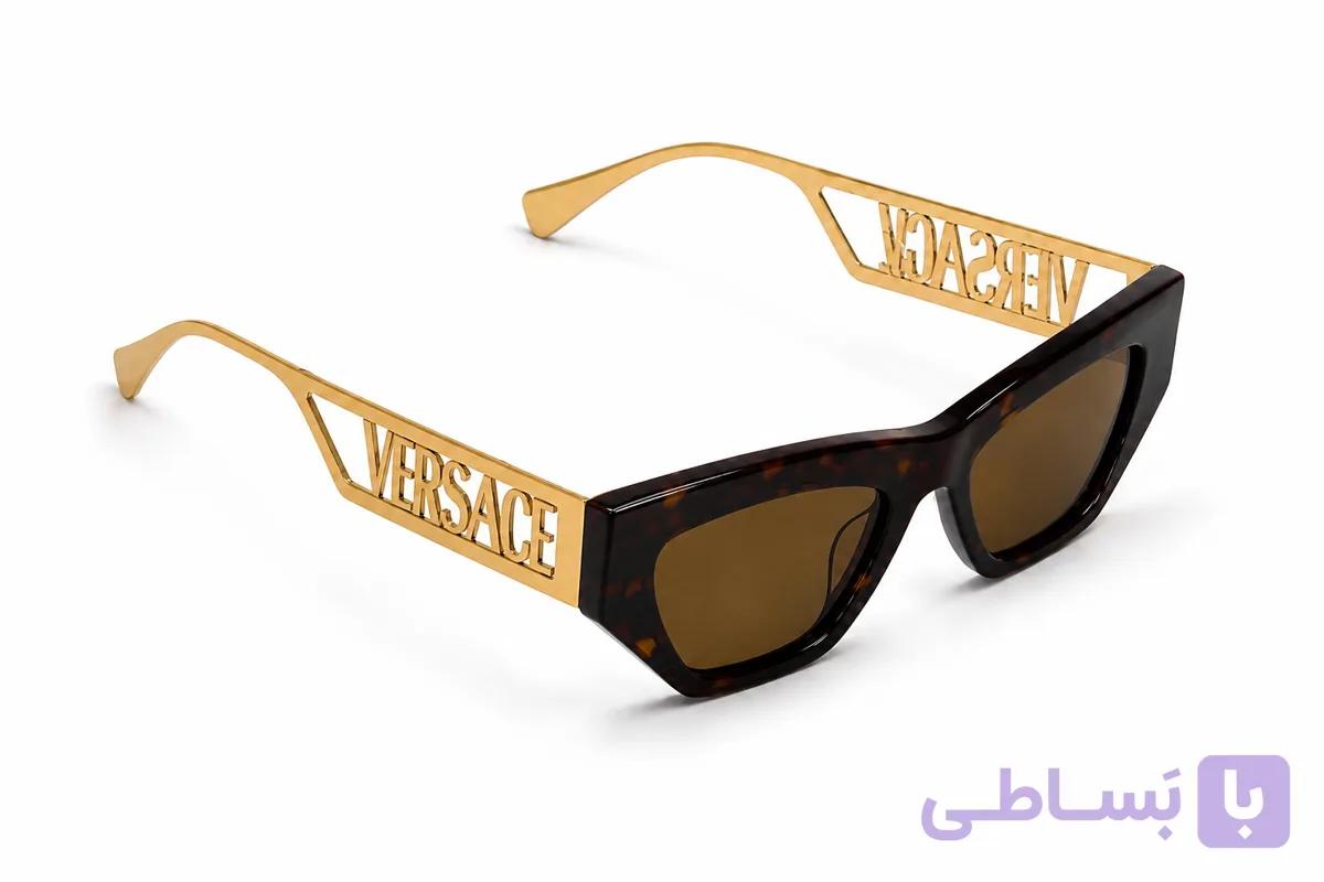 عینک آفتابی زنانه ورساچه (Versace) مدل VE4432U (فریم ترکیبی کائوچو-فلز)
