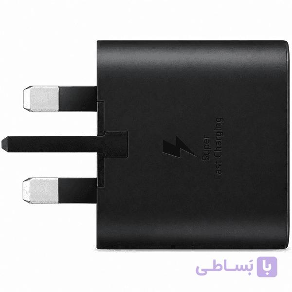 شارژر سامسونگ مدل EP-T2510 توان 25 وات سه پین اصل ویتنام — تصویر 1