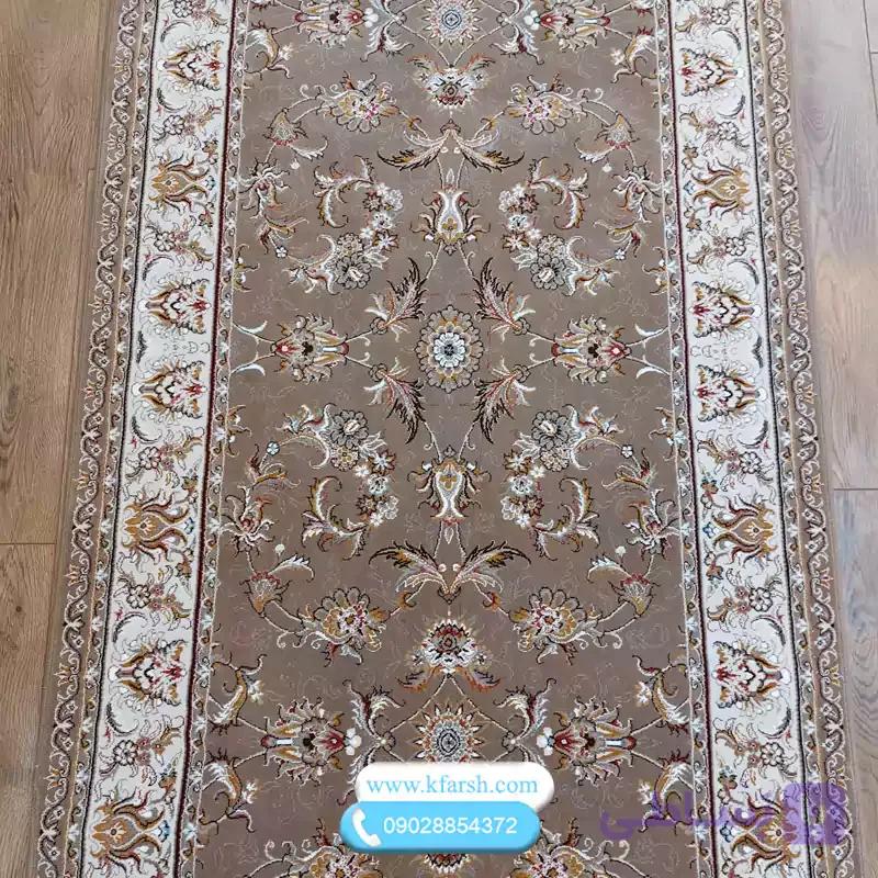 فرش کناره 700شانه افشان گردویی ورژن — تصویر 1