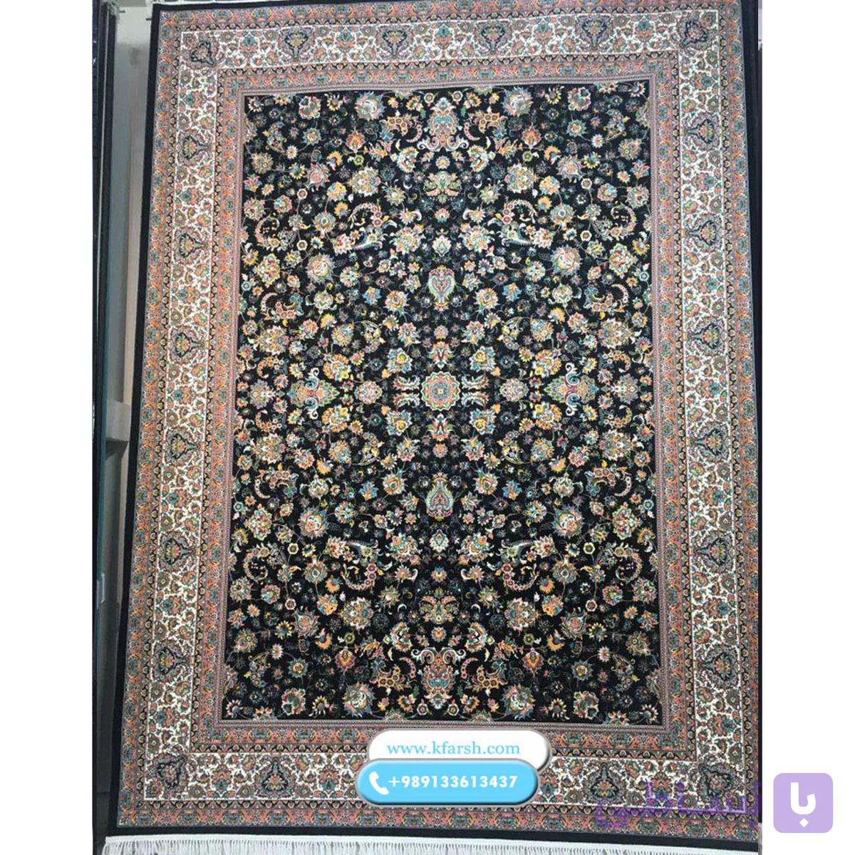 فرش 1200 شانه طرح گل افشان — تصویر 1