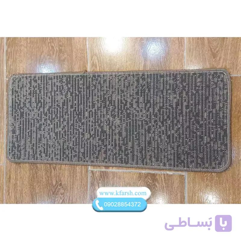 گلیم پله تکی ساده و کناره ست برای پاگرد کد 773