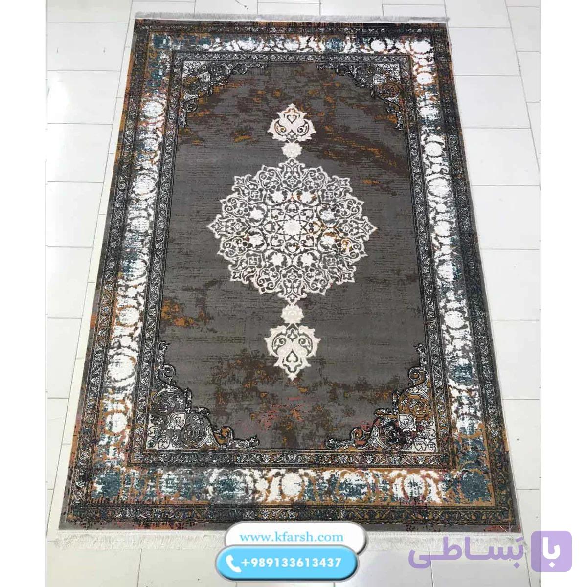 فرش وینتیج طراحی جدید سایز 6متری کد 3129 — تصویر 1