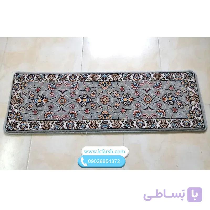 فرش پله تکی طرح 700شانه افشان فیلی — تصویر 1