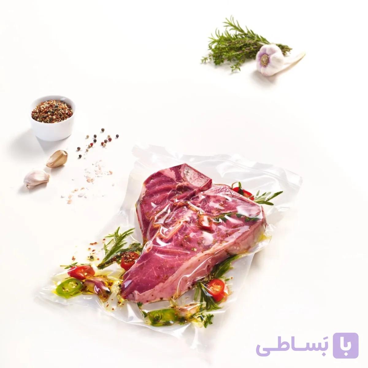 پلاستیک بسته بندی وکیوم بزرگ برای دستگاه وکیوم مواد غذایی سایز 30×40 CM — تصویر 1