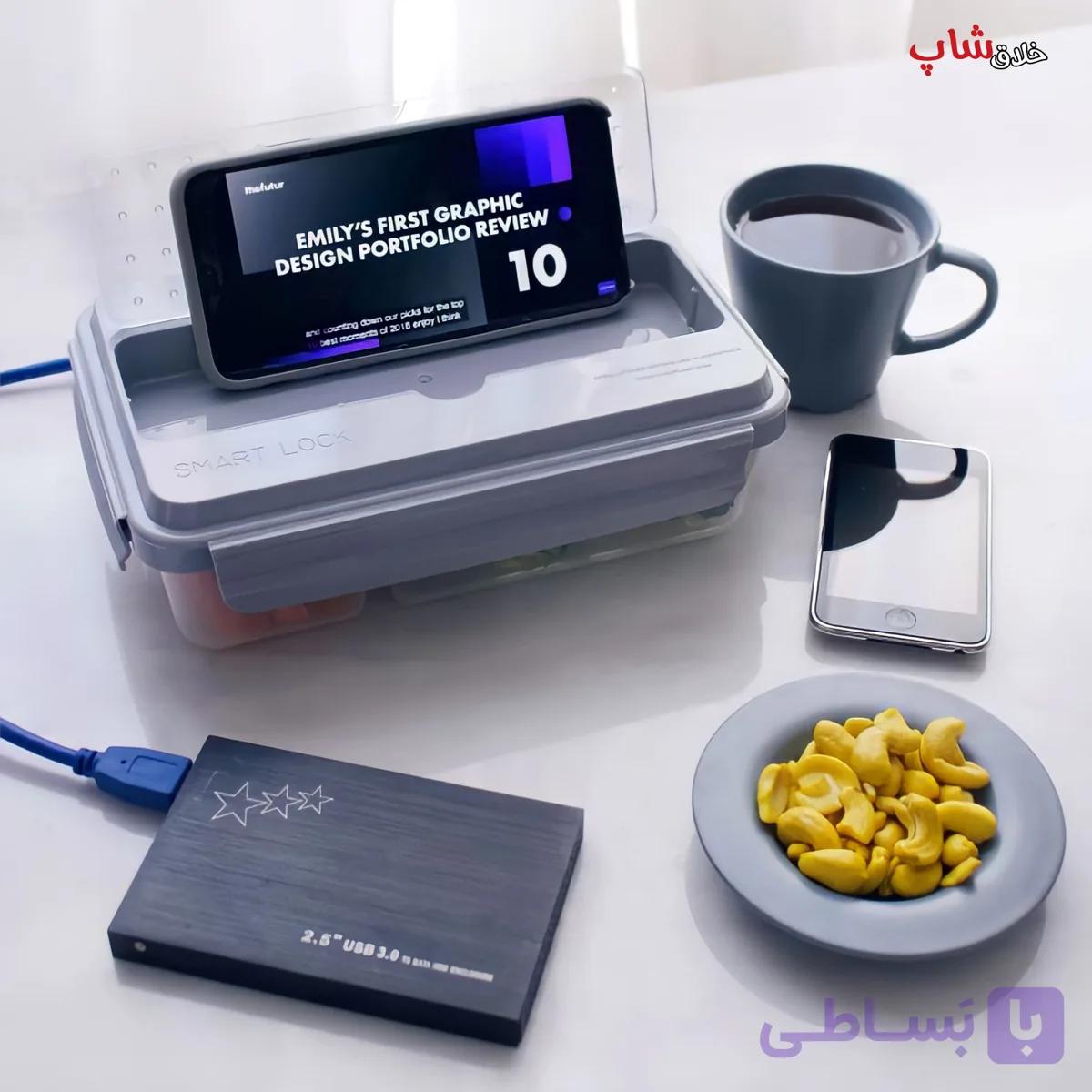 ظرف نگهدارنده مدل ویرو اسمارت لاک کد ZM215 — تصویر 1