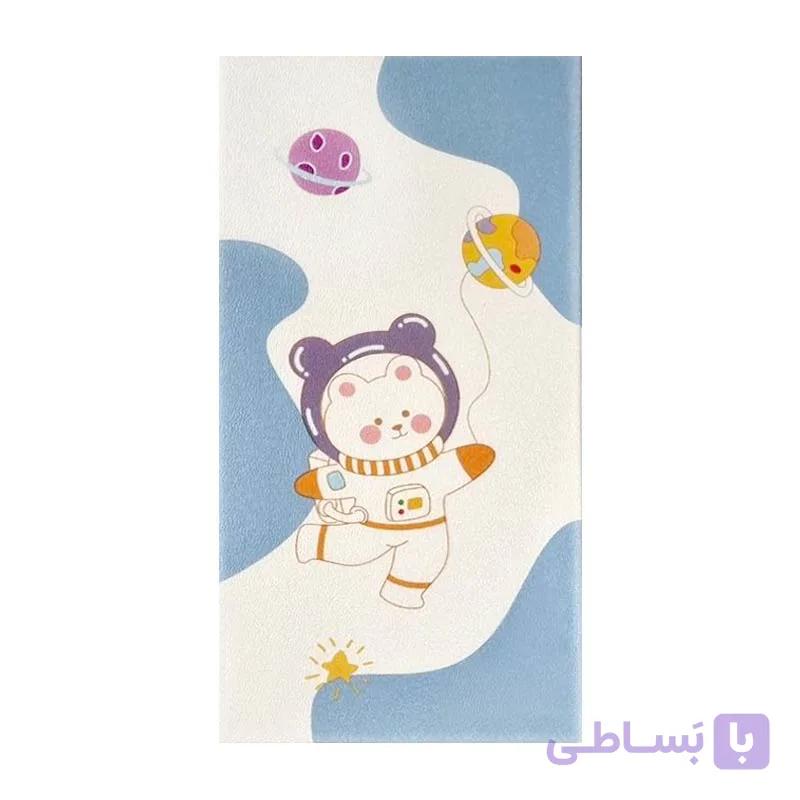 دیوارپوش فومی کودکانه طرح فضانورد کد 660-9 — تصویر 1