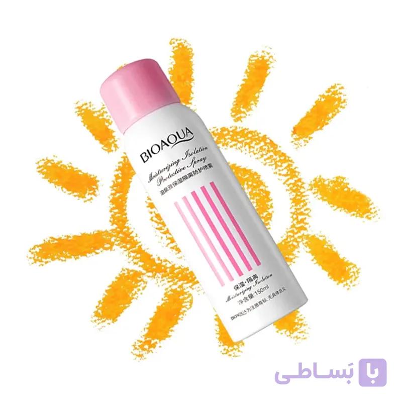 اسپری سفید کننده فوری و ضدآفتاب بیوآکوا BIOAQUA — تصویر 1