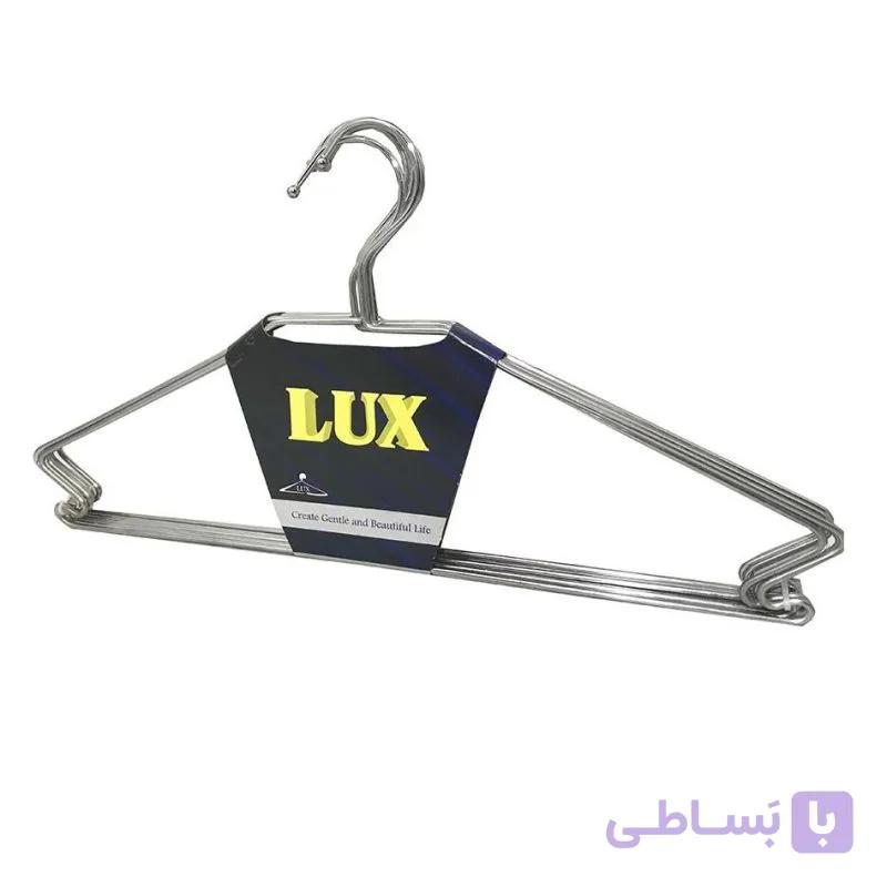 رخت آویز لباس فلزی بسته 6 عددی حلما — تصویر 1