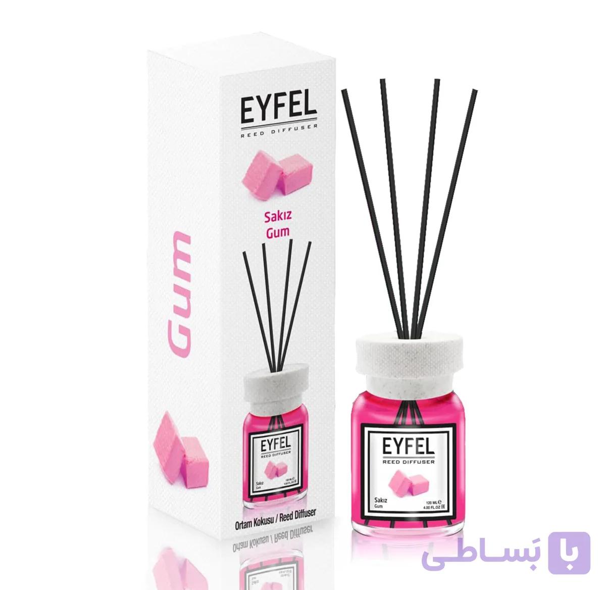 خوشبو کننده هوا ایفل رایحه آدامس 120 میل gum — تصویر 1