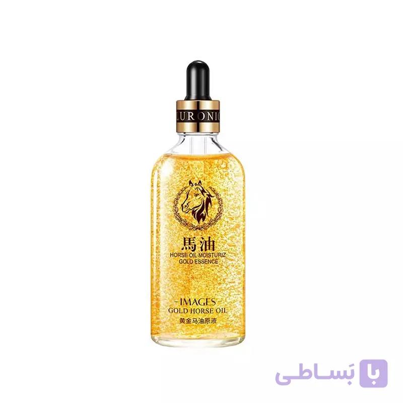 سرم پوست اسب طلایی لیفتینگ و آبرسان IMAGES — تصویر 1