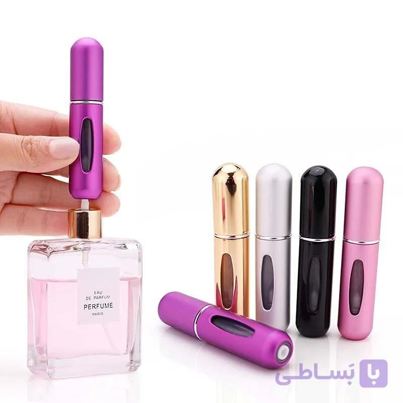 شیشه ادکلن و عطر جیبی همراه اتومایزر ادکلن اورجینال 5ML — تصویر 1