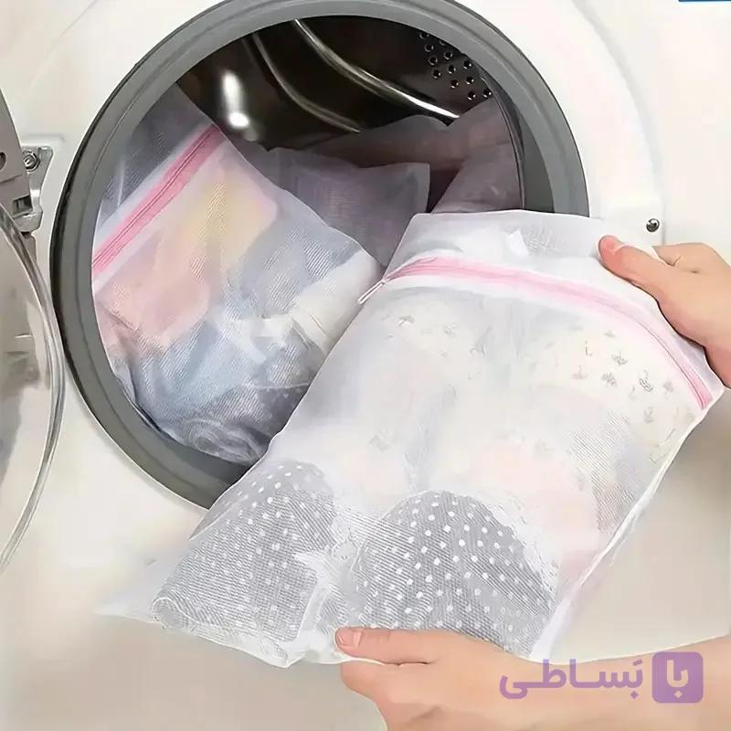 توری شستشوی لباس زیر و کفش 30×40 سانت — تصویر 1