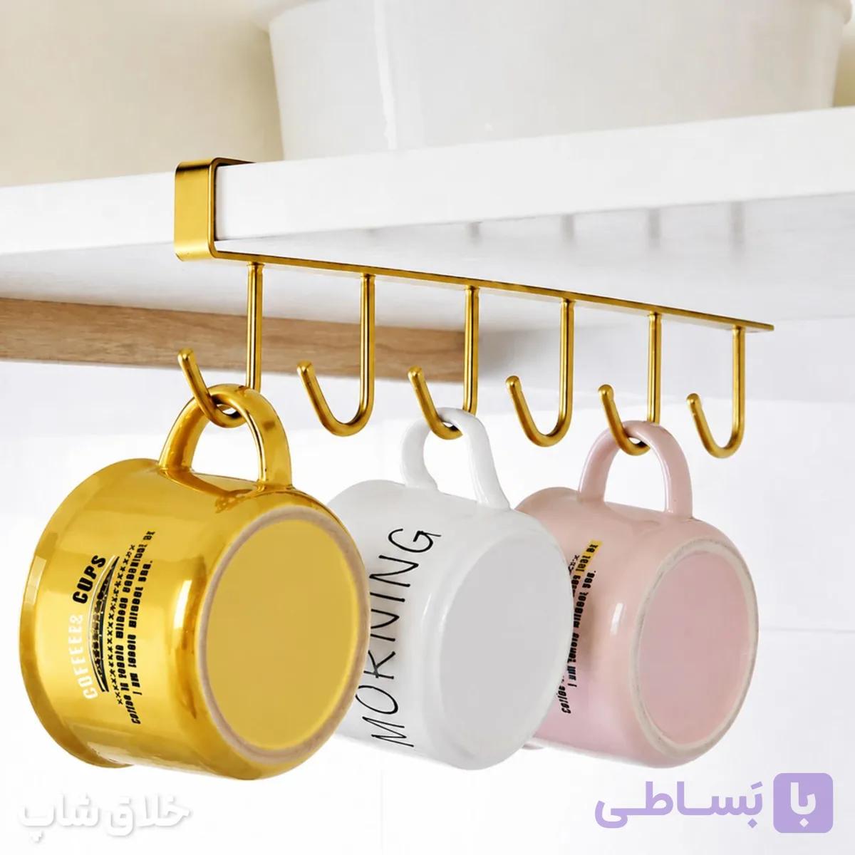 آویز کفگیر و ملاقه کابینتی کد 06 — تصویر 1