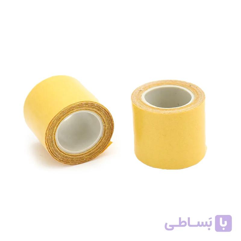چسب دو طرفه شفاف نخ دار 2.8 متری پارچه ای تار و پودی کد M44 — تصویر 1