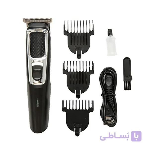 ماشین اصلاح شارژی موی صورت ریش تراش و سر مدل BH919 — تصویر 1