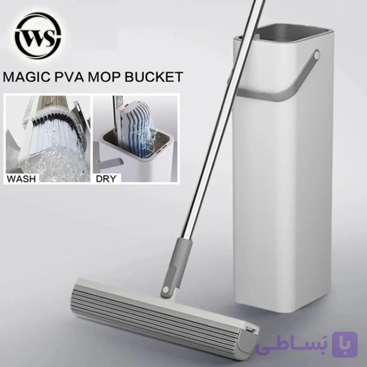 تی خشک کن کفشور + 1 سری هدیه Magic PVA MOP — تصویر 1