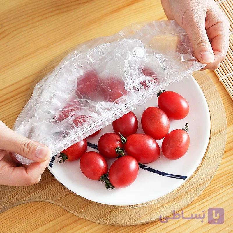 کاور پلاستیکی ظروف ایرانی بسته 80 عددی — تصویر 1