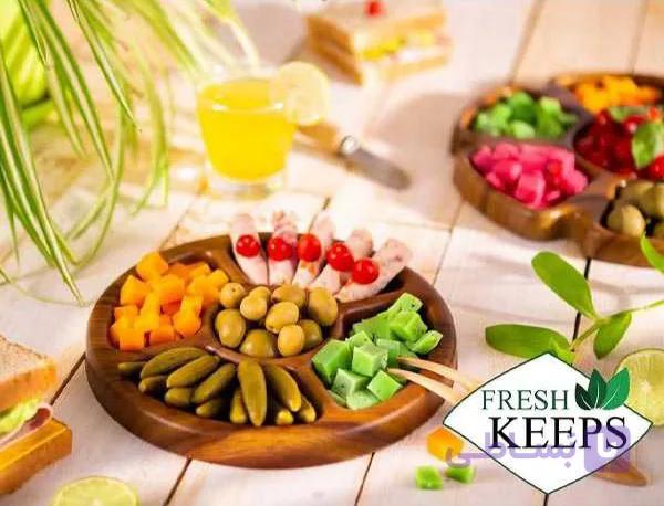 اردو خوری گرد ۵ خانه fresh keeps — تصویر 1