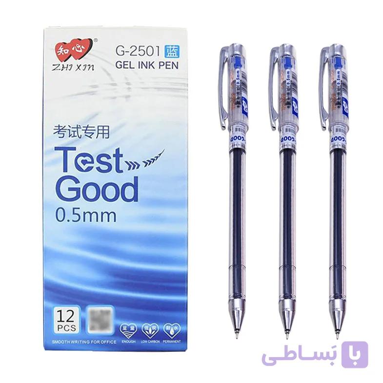 روان نویس خارجی آبی لاوین Test good نوک 0.5 نرم و روان Lovein — تصویر 1