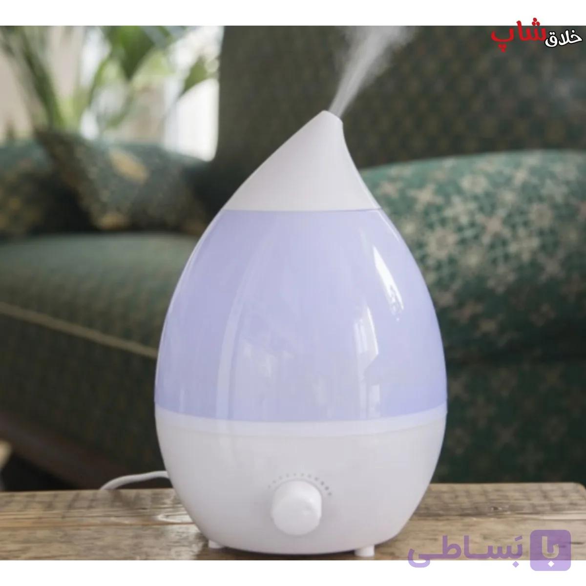 دستگاه بخور سرد طرح قطره ۳ لیتری — تصویر 1