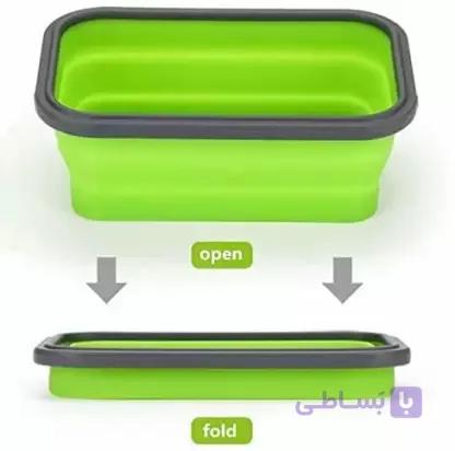 ظرف سیلیکونی تاشو کد 63T — تصویر 1