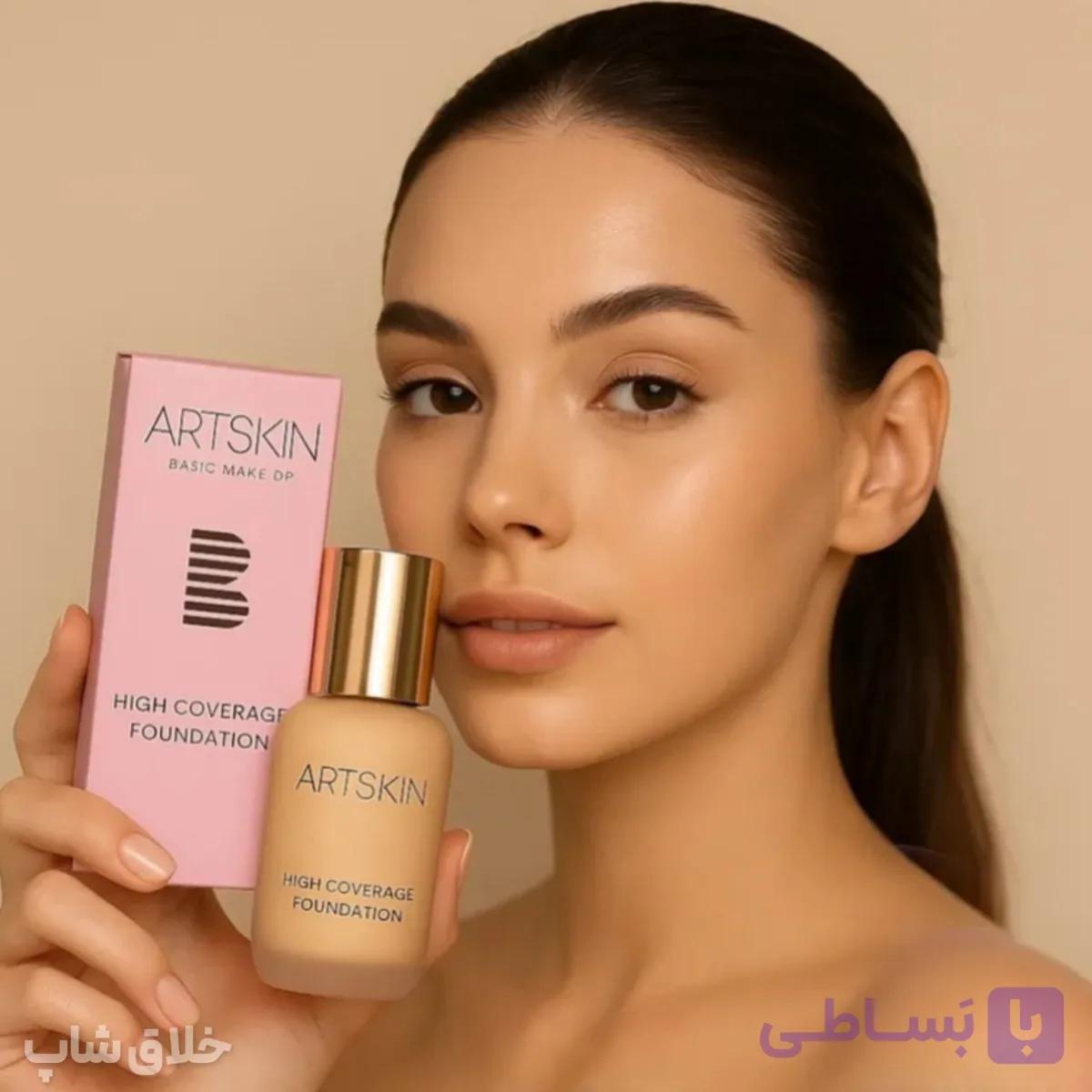 کرم پودر میکاپ ARTSKIN (وارداتی) — تصویر 1