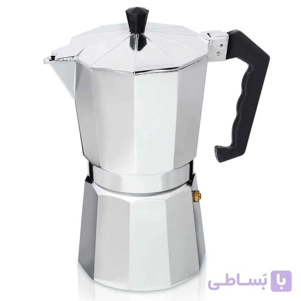 قهوه جوش دستی و اسپرسو ساز مدل 6 کاپ — تصویر 1