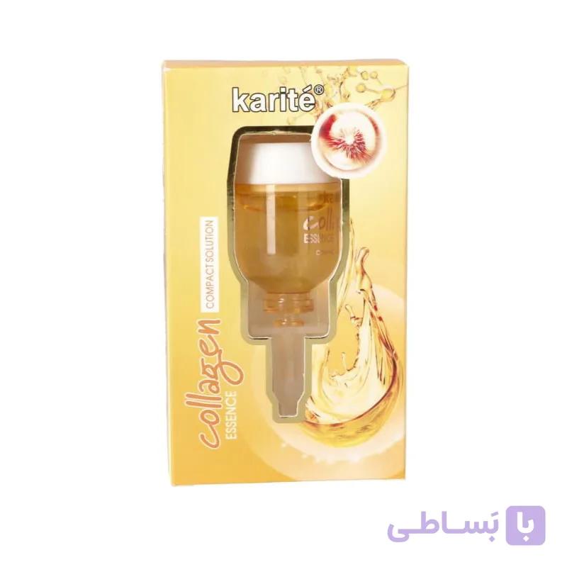 سرم جوانسازی پوست کلاژن karité collagen 10ml — تصویر 1