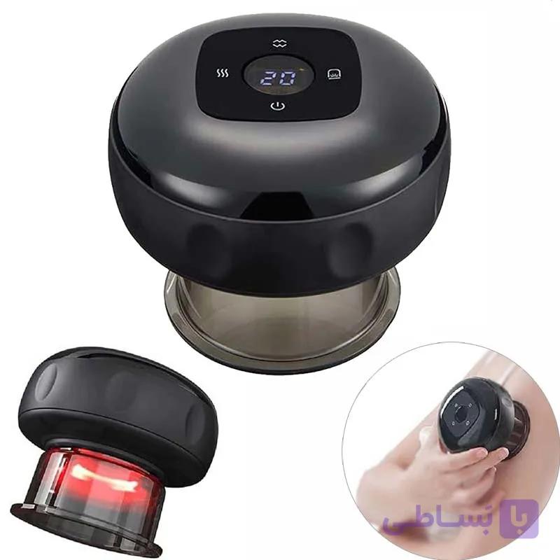 دستگاه بادکش برقی هوشمند + روغن مخصوص مدل شارژی NG-122 — تصویر 1