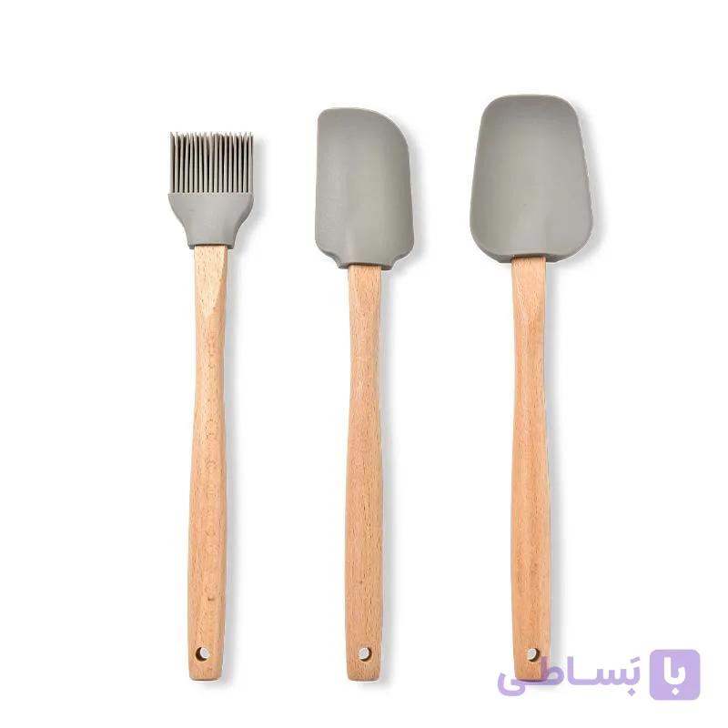 پک فرچه و لیسک و برگردان سیلیکونی 3in1 — تصویر 1