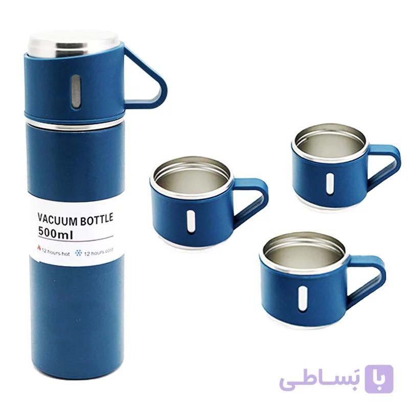 فلاسک 3 کاپ کادویی VACUUM مدل 500ML — تصویر 1