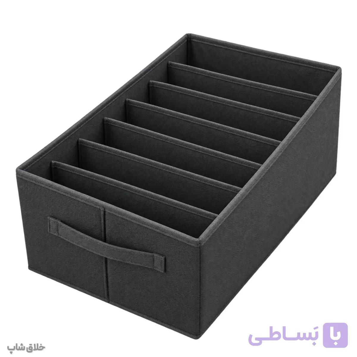 باکس تاشو شلوار و لباس دیواره دار 9 خانه اقتصادی — تصویر 1