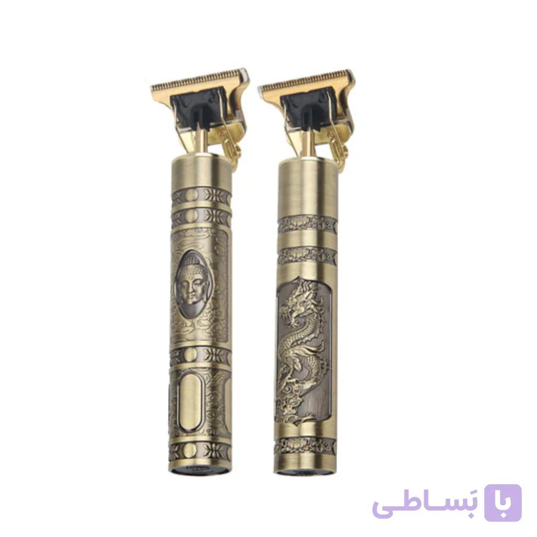 ریش تراش خط زن و صفر زن شارژی کد 1200 — تصویر 1