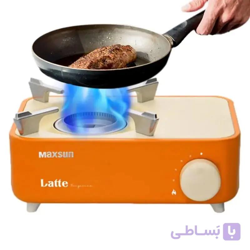 اجاق گاز سفری تک شعله Maxsun مدل Latte BDZ-150-MINI A — تصویر 1