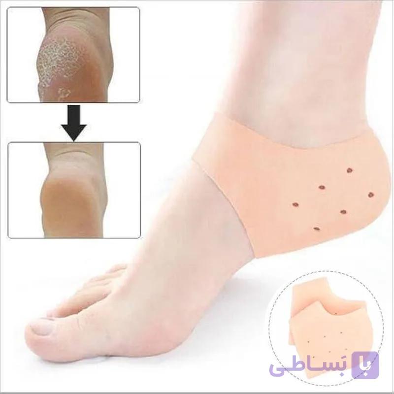 پد خار پاشنه و ترک پا سیلیکونی 2 عددی — تصویر 1