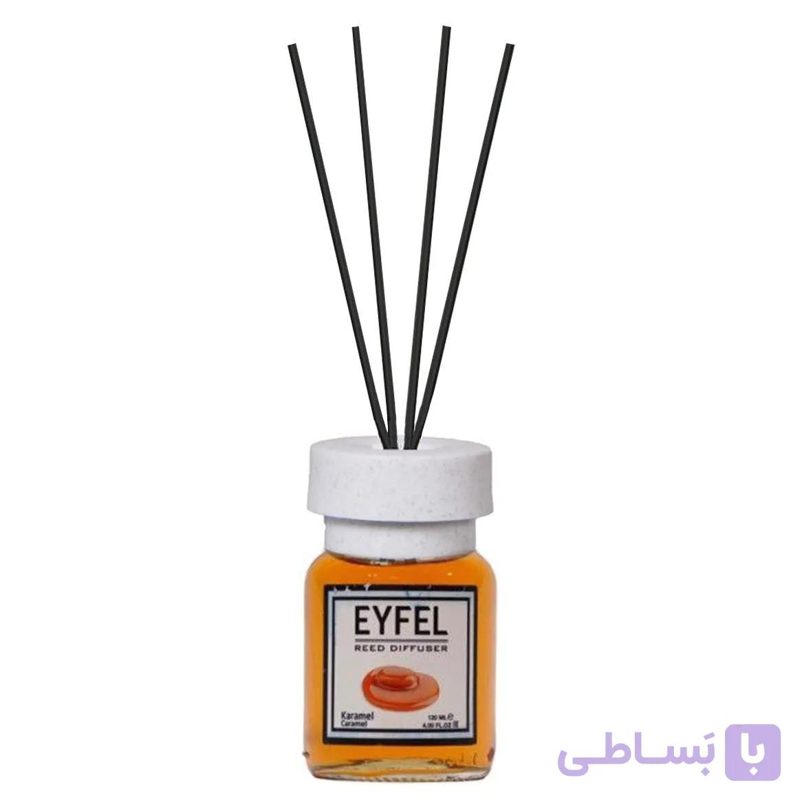 خوشبو کننده هوا ایفل رایحه کارامل 120 میل Caramel — تصویر 1