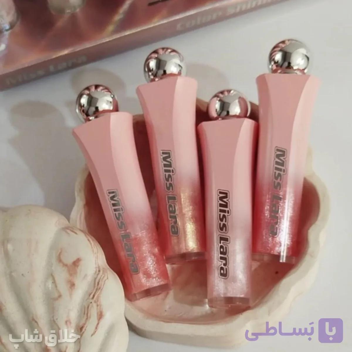 شاین لب و برق لب ویتامینه MISS LARA LIP GLOSS — تصویر 1