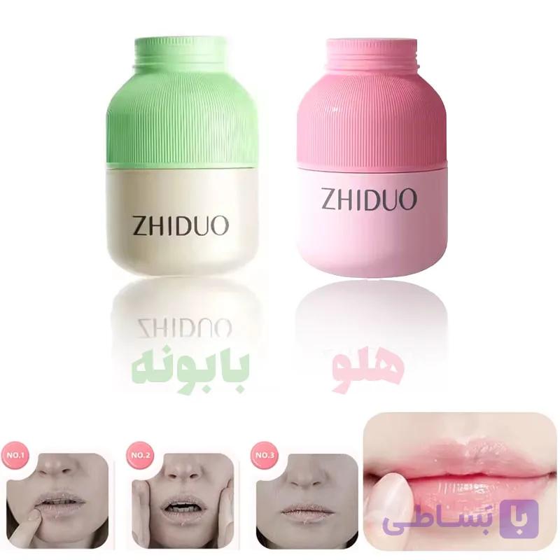 بالم لب جادویی ZHIDUO بابونه و هلو — تصویر 1