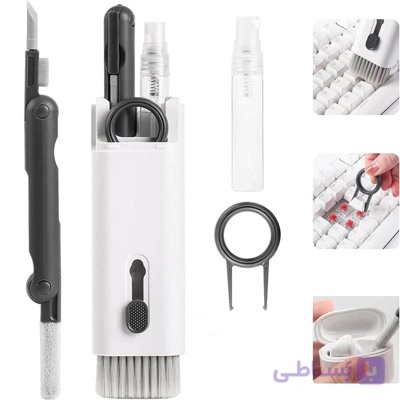 کیت تمیز کننده کیبورد و ایرپاد 7 کاره مدل Q6E — تصویر 1