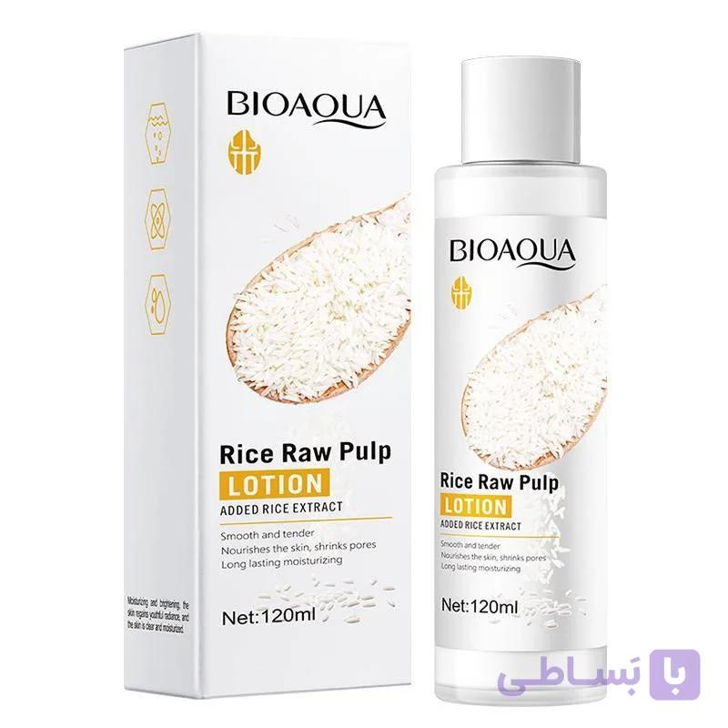 سرم پوست برنج و لوسیون مناسب پوست های خشک BIOAQUA — تصویر 1