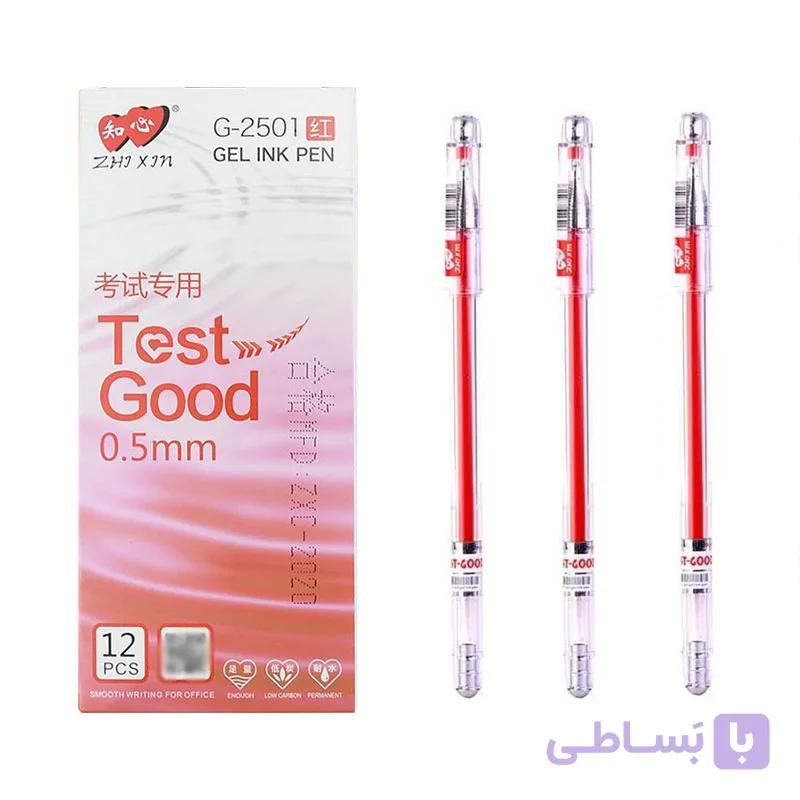 روان نویس خارجی قرمز لاوین Test good نوک 0.5 نرم و روان Lovein — تصویر 1