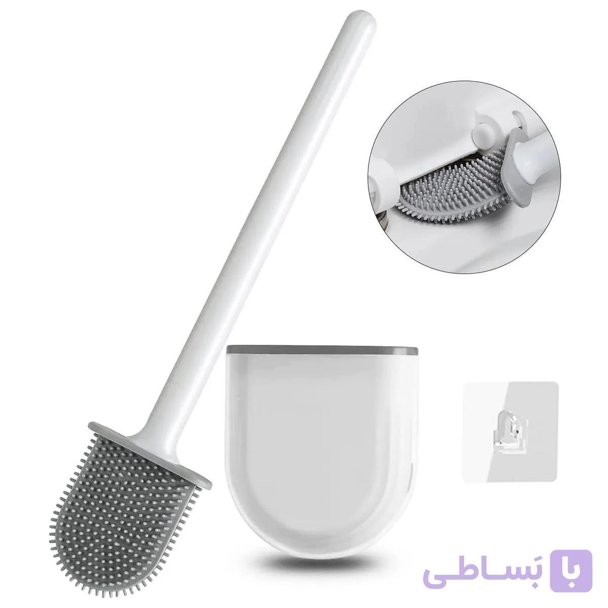 فرچه توالت شوی سیلیکونی مدل WS-117G — تصویر 1