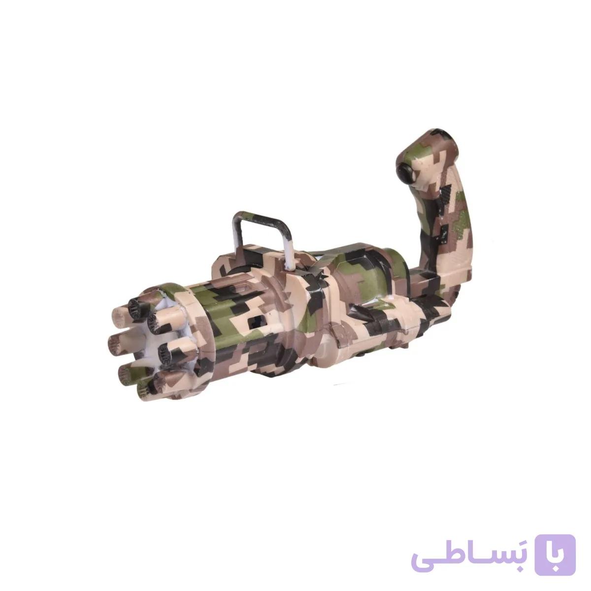 تفنگ حباب ساز الکترونیک طرح مسلسل کد۱۱۲۳ TF — تصویر 1