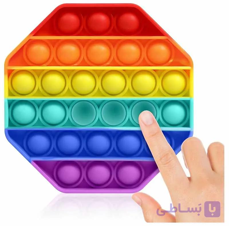 اسباب بازی پاپیت حبابی ضد استرس — تصویر 1