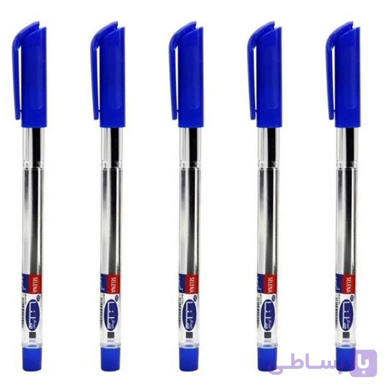 خودکار آبی پارس (مجموعه 5 عددی) مدل X2 نوک 0.7 دهم — تصویر 1